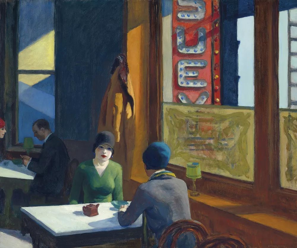 愛德華·霍珀，《雜燴》（1929）。圖片：由Christie 's Images Ltd.提供